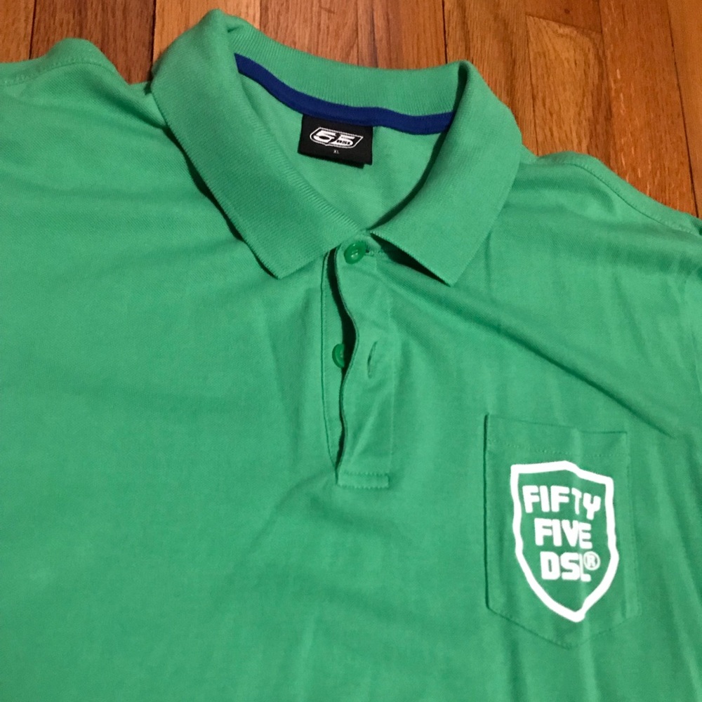 55 DSL me a polo green Diesel brand